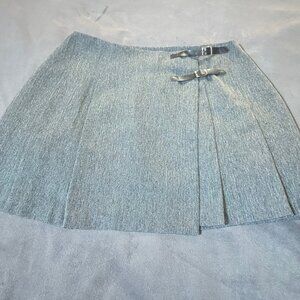 Classic Suzy Shier Tweed Wrap Skirt (S)